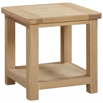 Chalais Oak Lamp Table
